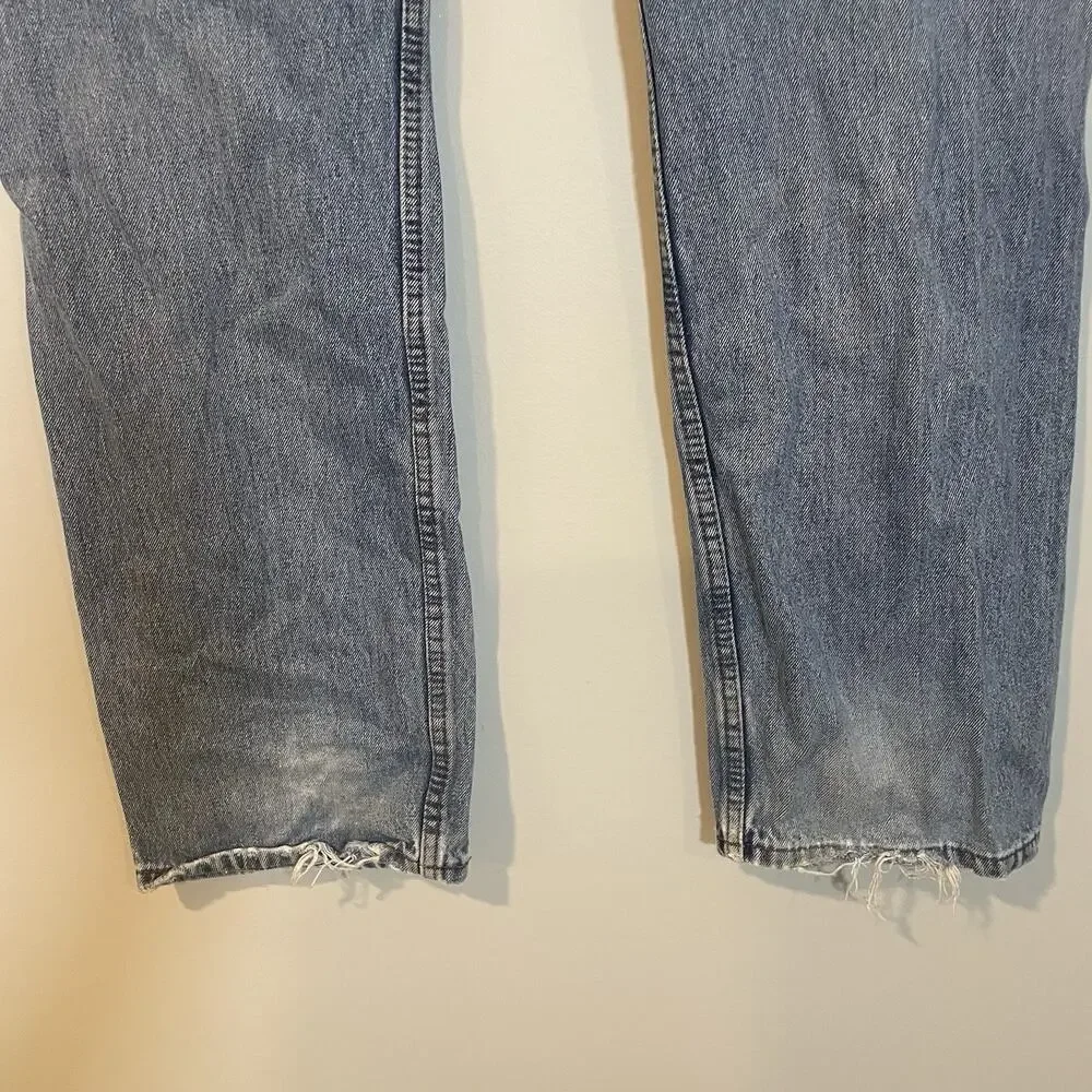 Vintage Levi's 505 Jeans Men 36x34 Regular Fit‎ Straight Blue Denim Faded Y2K